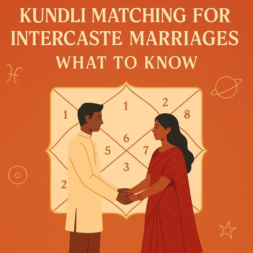 Kundli Matching for Intercaste Marriages: What to Know
