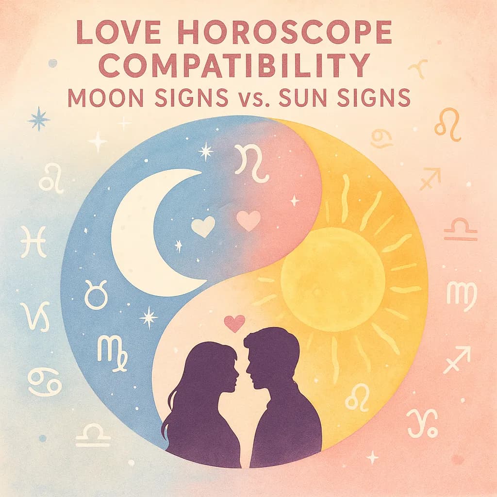 Love Horoscope Compatibility: Moon Signs vs. Sun Signs