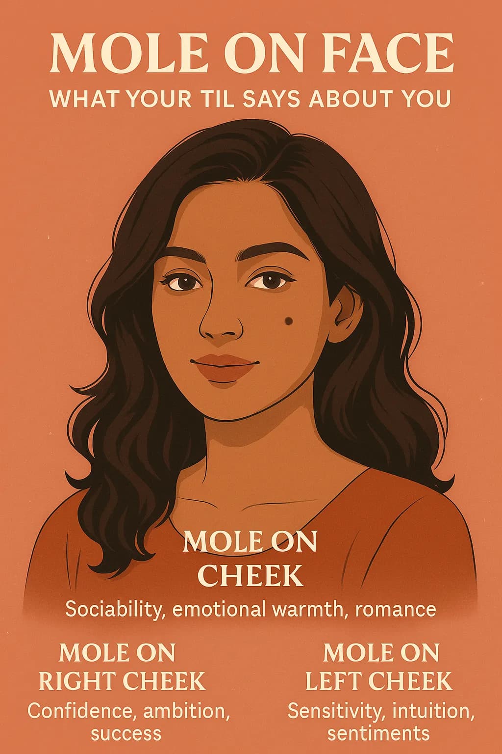 Mole Astrology: Mole on the face