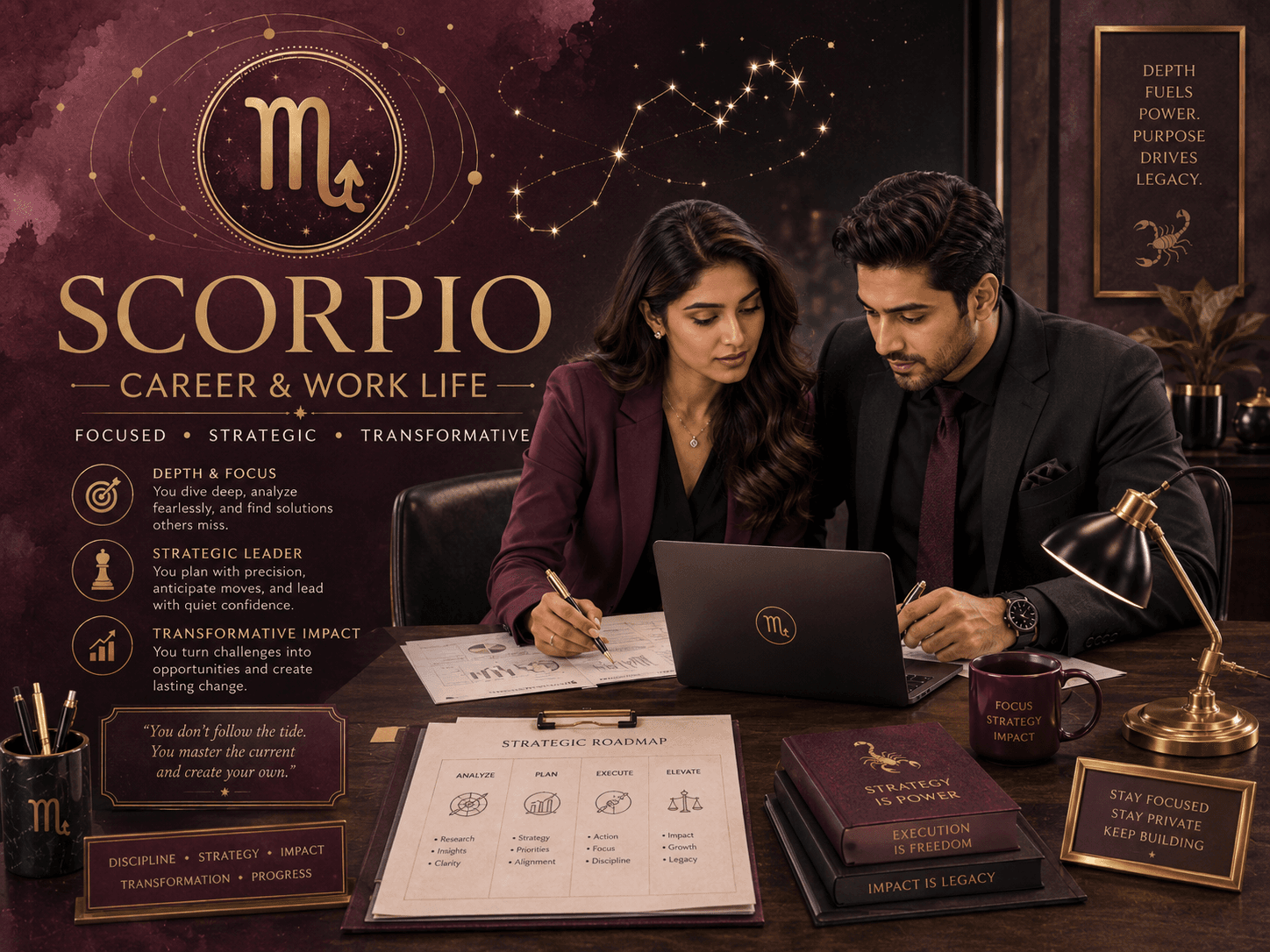 Scorpio Career & Work Life