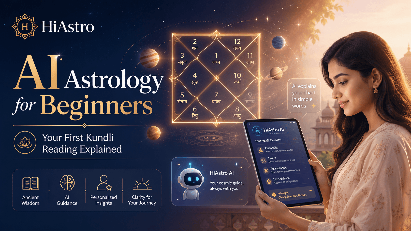 AI Astrology for Beginners: Your First Kundli Reading Explained
