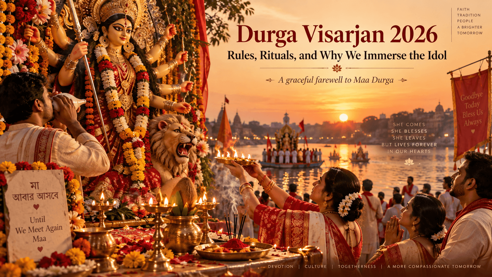 Durga Visarjan 2026: Rules, Rituals, and Why We Immerse the Idol