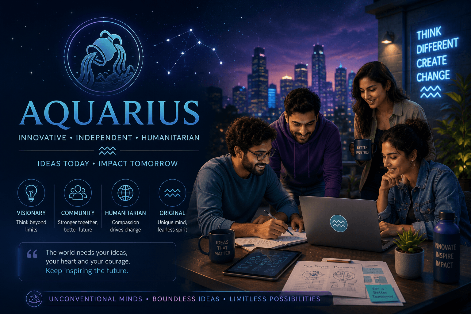 Aquarius Career & Work Life