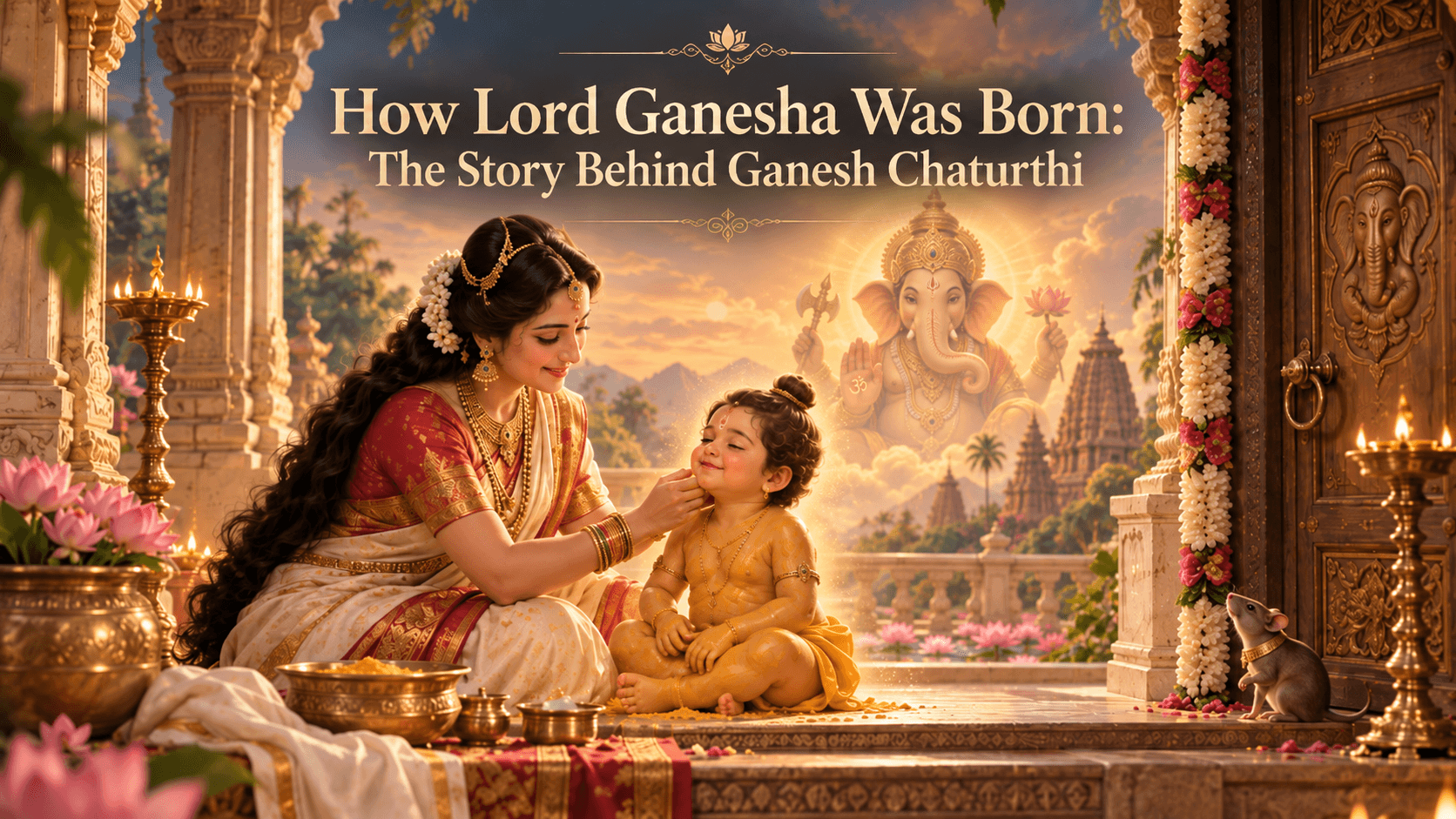 How Lord Ganesha Was Born: The Story Behind Ganesh Chaturthi