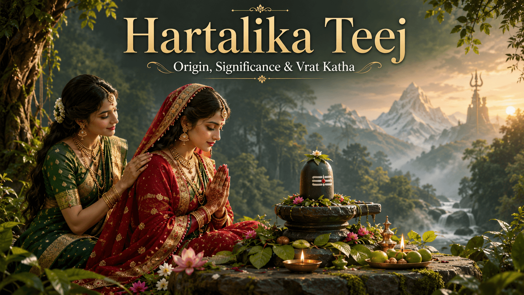Hartalika Teej: The Festival That Remembers Parvati’s Choice