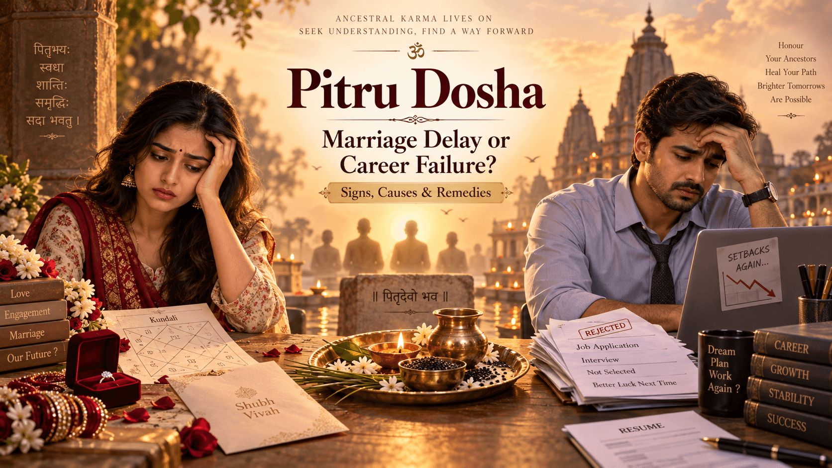 Unexplained Delays in Marriage or Career? It Could Be Pitru Dosha