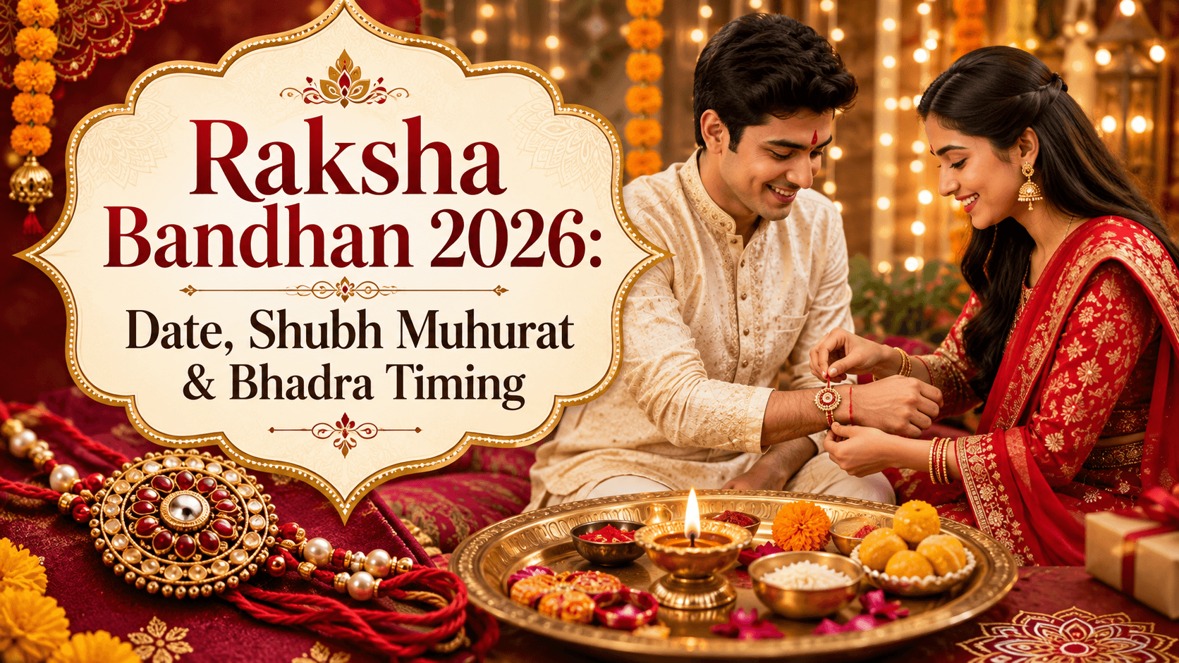 Raksha Bandhan 2026: Date, Shubh Muhurat and Bhadra Timing